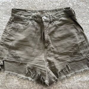 American Eagle Outfitters Olive Green Shorts